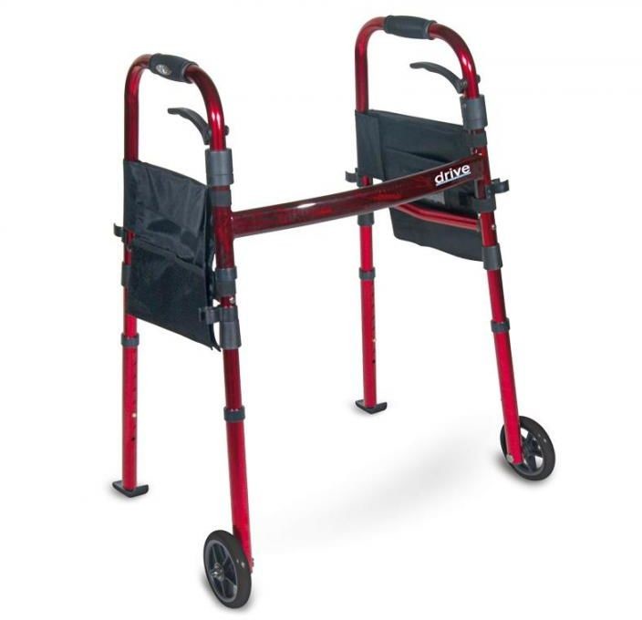 Drive medical Podróżny balkonik stały Drive Medical Ready Set Go 10263KDR