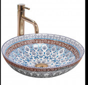 Rea U0267 Arte Blue Umywalka nablatowa