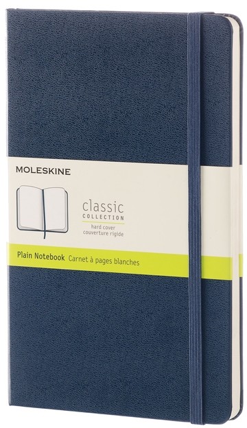 Moleskine Notes Classic gładki Szafirowy Large