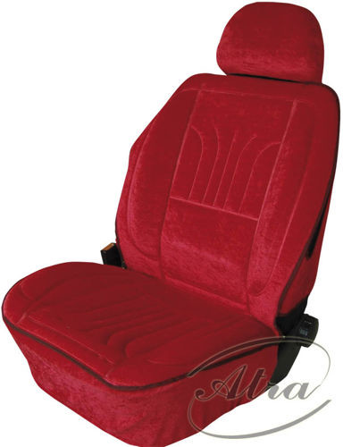 Atra Mata profilowana Atra bordowa XL welur ATR5902288431246