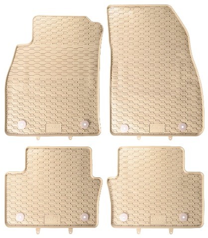 GEYER-HOSAJA Dywaniki gumowe beżowe GEYER-HOSAJA 804/4B, 4 szt, OPEL INSIGNIA GEYER-HOSAJA 01 1 99 066 18 00 1 1