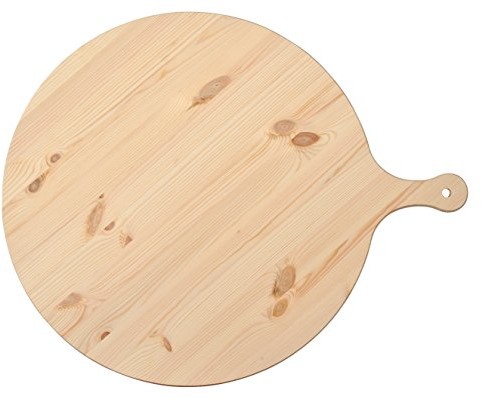 HABI Habi Tanne Polenta deska do krojenia z uchwytem, drewno, brązowa, 64 x 50 x 3 cm 8003512698255