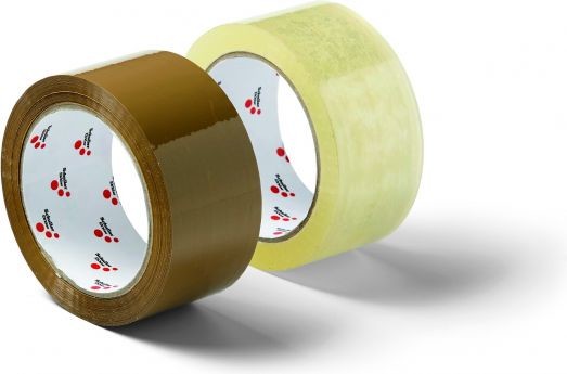 Schuller Schuller Taśma klejąca pakowa Box Tape brązowa 4,8 x 66m 45709 45709