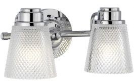 Quintessentiale Quintessentiale Hudson QN-HUDSON2-BATH kinkiet 2x3,5W/G9 IP44 3000K QN-HUDSON2-BATH