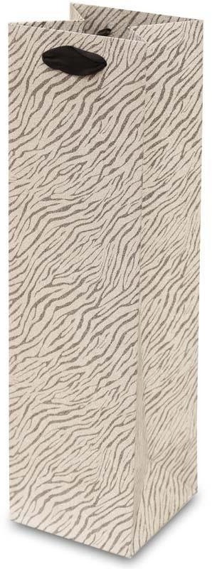 Pigmejka Torebka Prezentowa PIGMEJKA, beżowo-brązowa, 36,5x10,5x10,5 cm