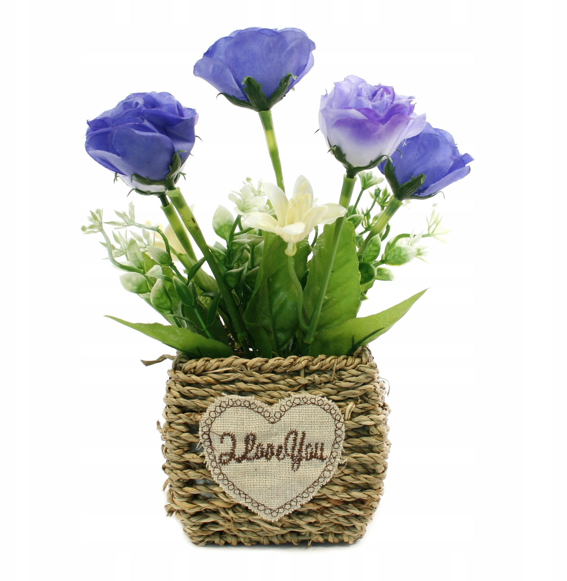 Kwiaty Ozdobne W Doniczce 23cm Różne Kolory