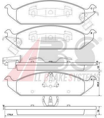 A.B.S. ALL BRAKE SYSTEMS BV.) ALL BRAKE SYSTEMS BV.) 38650 38650
