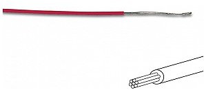 Velleman Velleman KABEL MONTAŻOWY 7x0.193mm (0.20mm) CZERWONY, WIELOPAROWY, DŁUGOŚĆ NA ROLCE: 100m MOWR