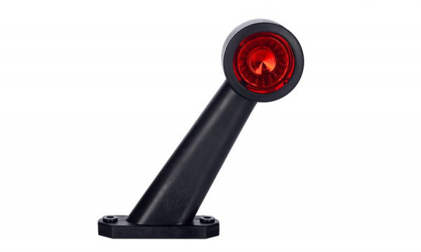 HORPOL SP J Lampa obrysowa biało-czerwona hor 69, na wysięgniku długim ukośnym, diodowa 12/24 v, lewa (przewód 0,4 m) AP_220159