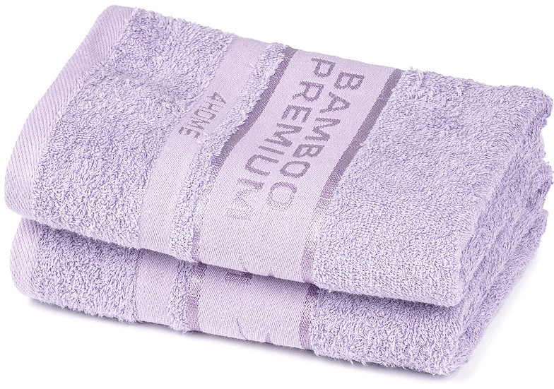 4Home Bamboo Premium ręczniki jasnofioletowy, 50 x 100 cm
