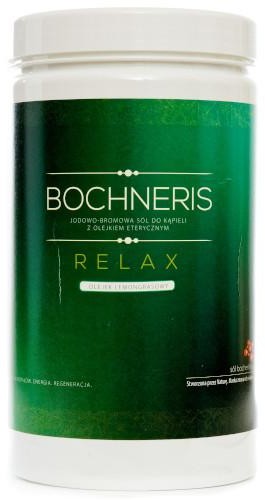 Bochneris Sp. z o.o. Relax sól jodowo-bromowa z olejkiem lemongrasowym 1400 g 1145671