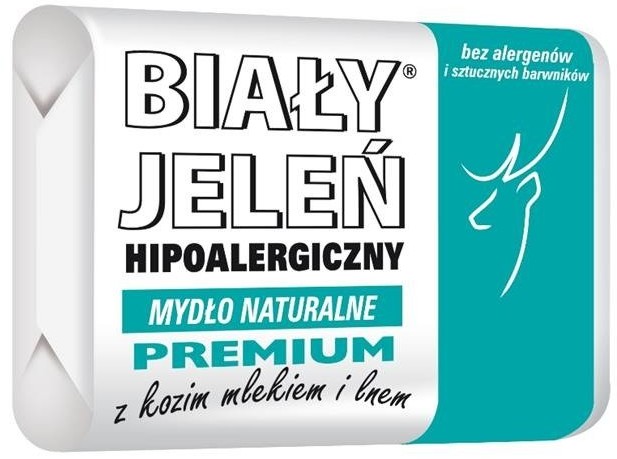 Pollena Hipoalergiczne mydło naturalne z kozim mlekiem i lnem 100g 63119-uniw