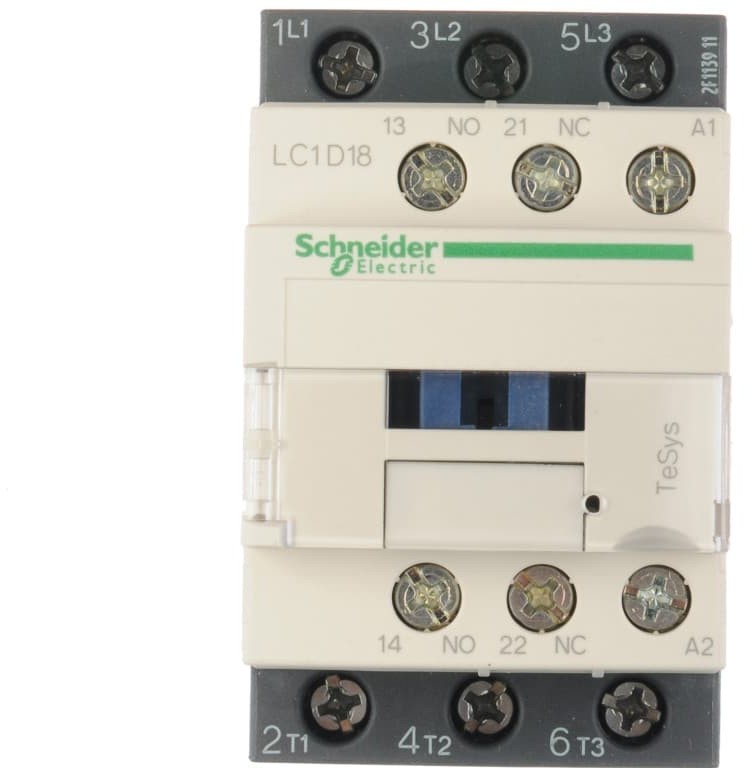 Schneider Electric Stycznik mocy 18A 3P 24V AC 1Z 1R LC1D18B7