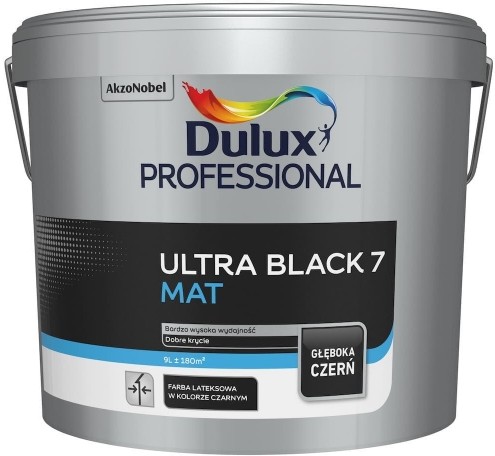 Dulux Professional ULTRA BLACK 7 MAT 9l