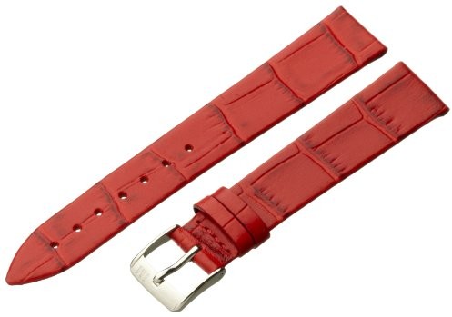 Morelatto bransoletka skórzana dla unisexuhr Thin Red 16 MM a01d2860656083cr16 A01D2860656083CR16
