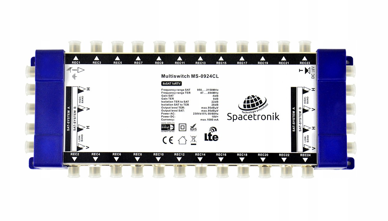 Spacetronik Multiswitch Pro Series MS-0924CL 9/24C