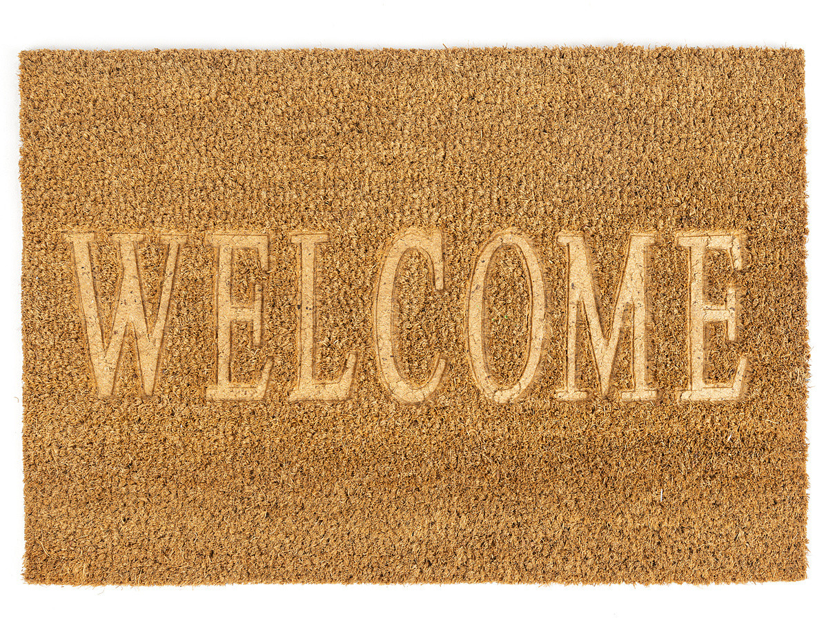 Trade Concept Trade Concept Wycieraczka kokosowa Welcome, 40 x 60 cm