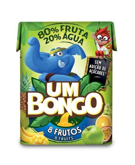 Um bongo Um Bongo 80% SOKU Z 8 OWOCÓW napój portugalski dla dzieci 200 ml 752-uniw