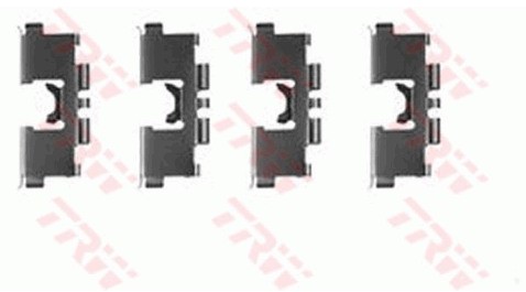 TRW Zestaw akcesoriów, klocki hamulcowe PFK226
