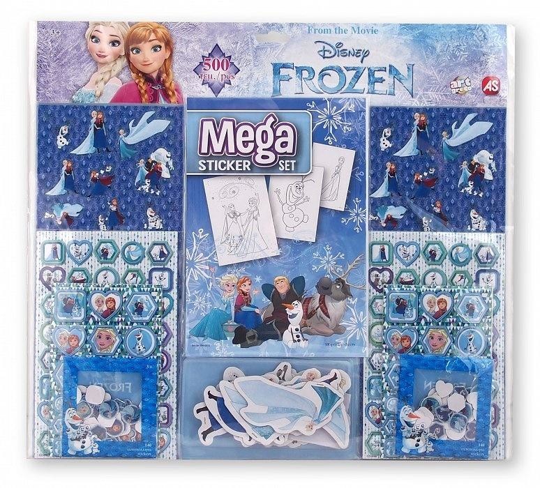 AS COMPANY Mega zestaw z naklejkami Frozen