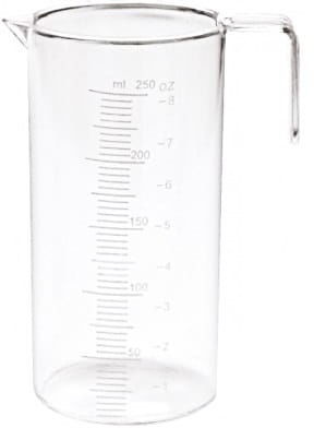 Comair plastikowy pojemnik z podziałką 250ml 3012160