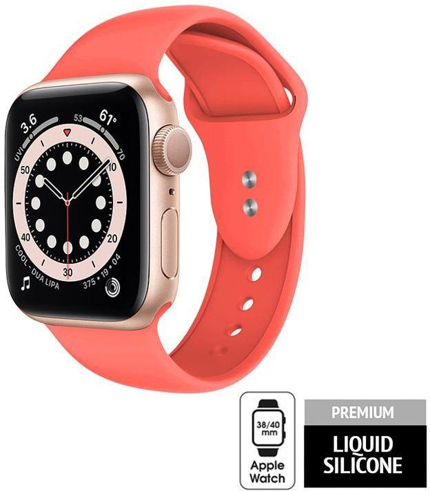 Crong Liquid - Pasek do Watch 38/40/41 mm (koralowy) b2btrade-19611-0