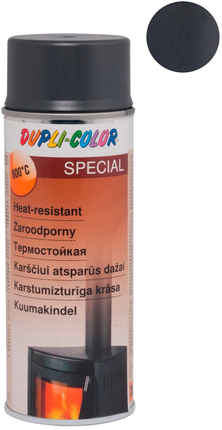 Dupli-Color Dupli-Color Lakier żaroodporny do 800 st.C ColorSpray szary 400 ml