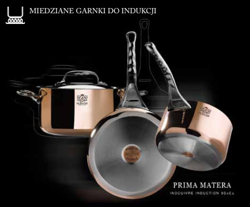 de Buyer Miedziany Garnek do sosów 1,8 l / śr. 16 cm / wys. 8,9 cm D-6206.16