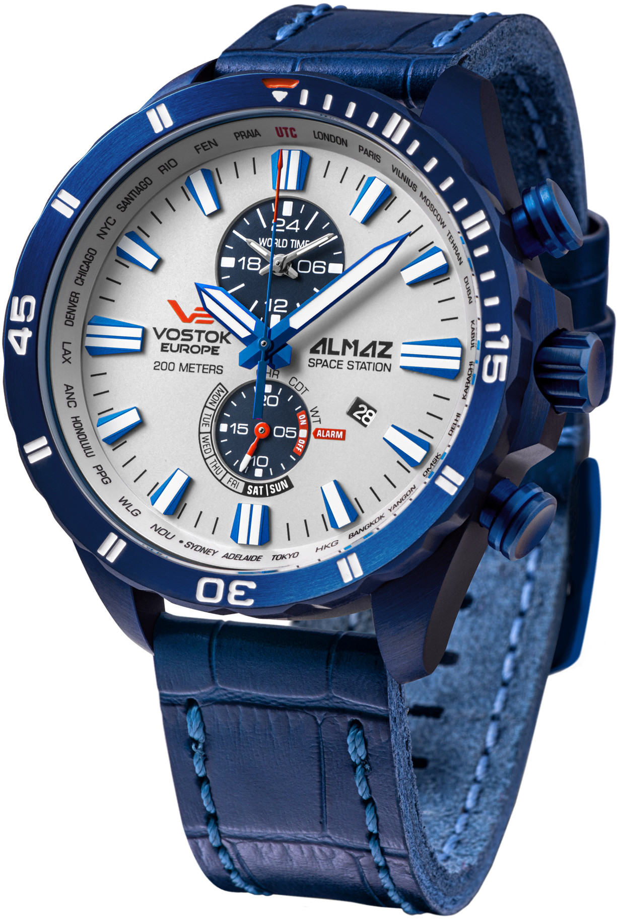 Vostok Europe Zegarek YM8J-320D657 Almaz Multifunction -