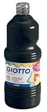 Giotto Lyra 5334 24 Tempera butelka 1000 ml, czarna 533424