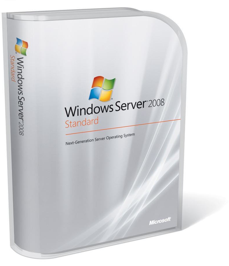 Microsoft Windows Server Standard 2008 Box 32 64Bit 10Clt P73-09882 WYSYŁKA NATYCHAMAIST KURIER P73-09882