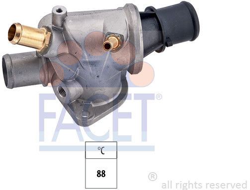 FACET Termostat, środek chłodzący 7.8469 7.8469