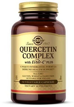 Solgar Quercetin Complex with Ester-C plus [ 50vcaps ] - Kwercytyna