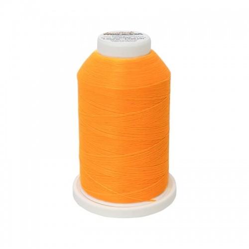 Madeira Nić owerlokowa elastyczna Madeira AEROFLOCK 100 - 1000m - kolor 9937 - jaskrawy pomarańczowy MADEIRA 9120 AEROFLOCK 100 KOLOR 9937