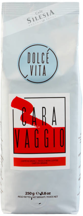 DOLCE VITA kawa ziarnista Dolce Vita CARAVAGGIO 250g DVC0,25