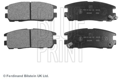 BLUE PRINT Klocki hamulcowe - komplet ADZ94216