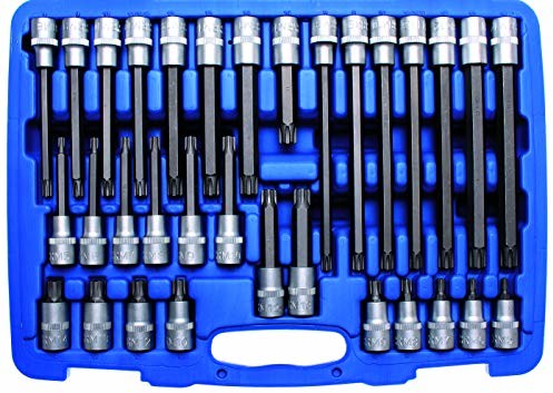 BGS wkładka bit asortyment firmy 12,5 MM, RIBE, 32-częściowy, 1 sztuki, 5183
