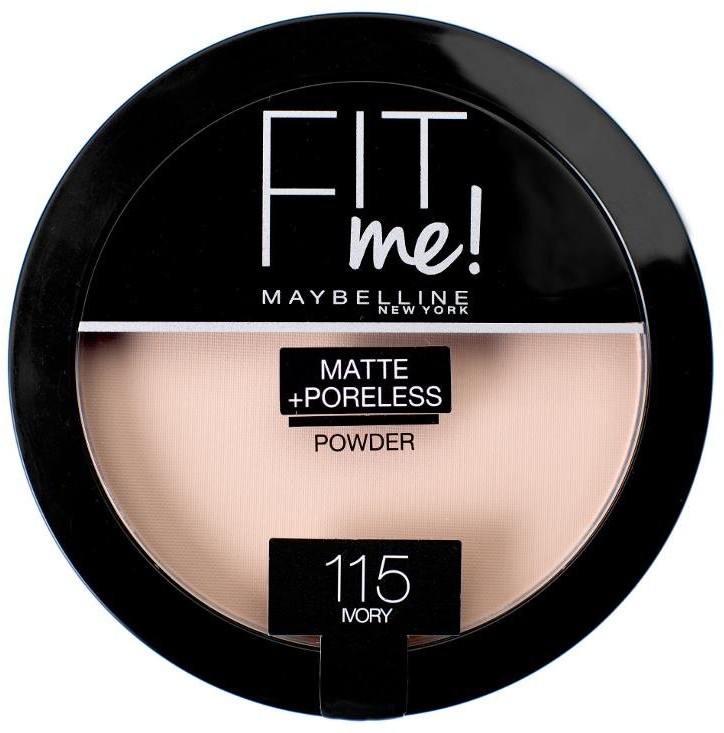 Maybelline New York Fit me! Puder matujący 115 Ivory