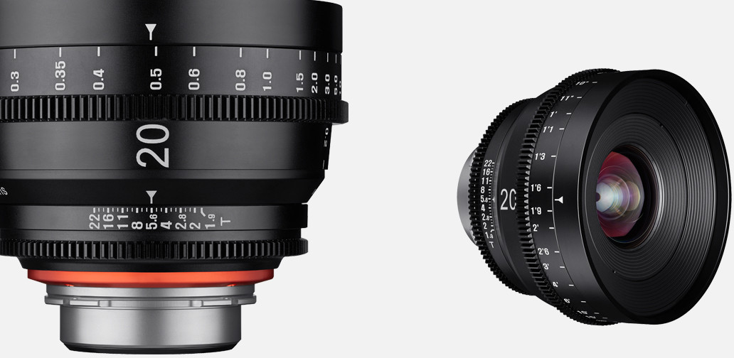 Samyang Samyang Xeen 20mm T1,9 Sony E Meter) SAM000239