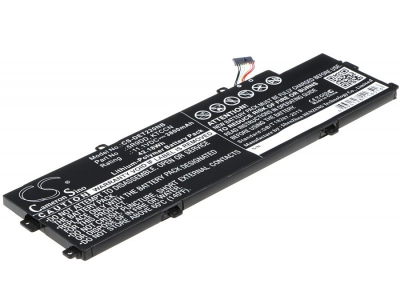 Cameron Sino Dell Chromebook 11 3120) 2015 05R9DD 3800mAh 42.18Wh Li-Ion 11.1V