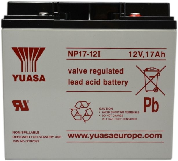 Yuasa NP17-12i 17Ah 12V Agm Ups Bufor