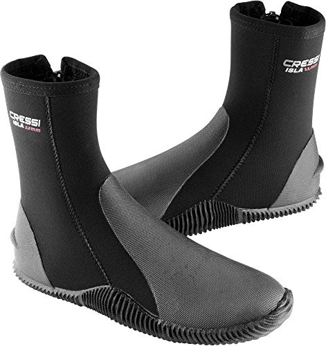 Cressi Premium neopren fuessling płetwy  Podeszwa antypoślizgowa  Cressi urządzenia: Italian Quality since 1946, czarny LX432003