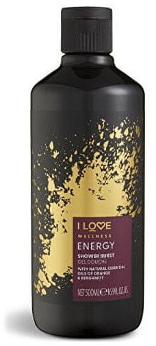I love Cosmetics Orzeźwiającyżel pod prysznic Wellness Energy Shower Burst) 500 ml
