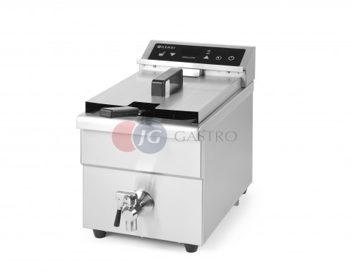 Hendi Frytownica elektryczna indukcyjna pojedyncza 8 l z kranem Kitchen Line 215012 215012