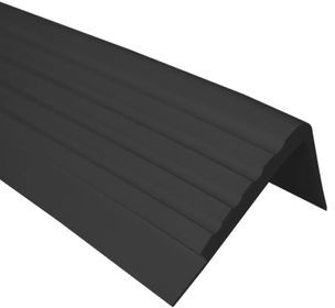 Quest Profil schodowy antypoślizgowy RO 1,5m czarny 730-RO-CZARNY-150