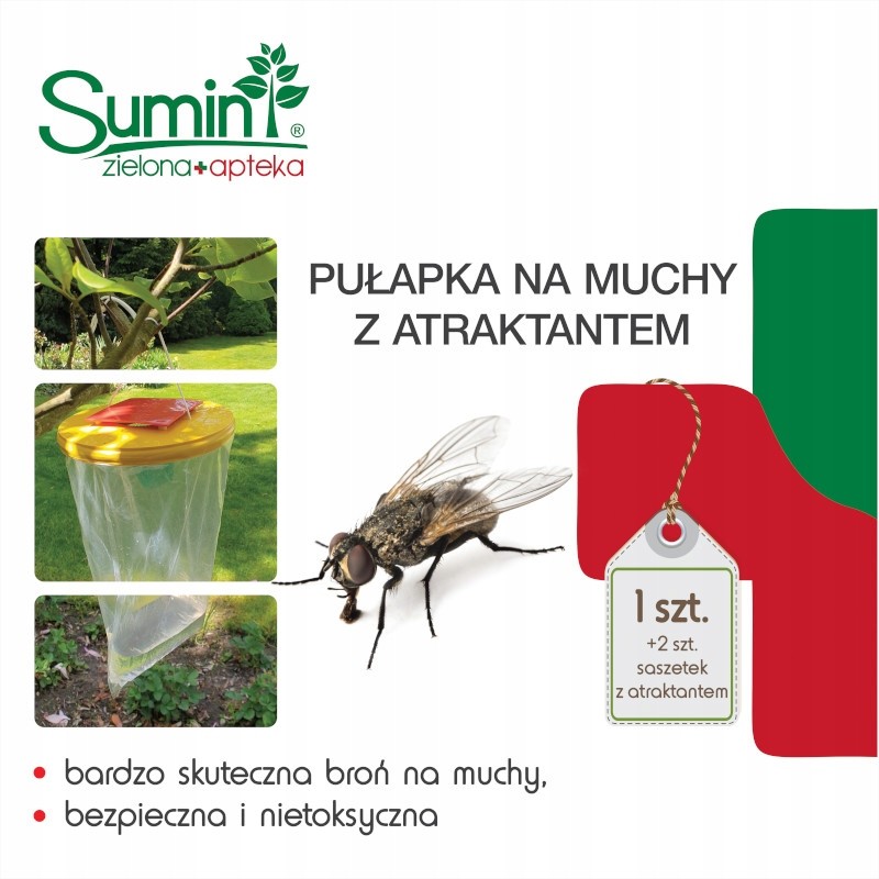 Sumin Pułapka Na Muchy Z Atraktantem
