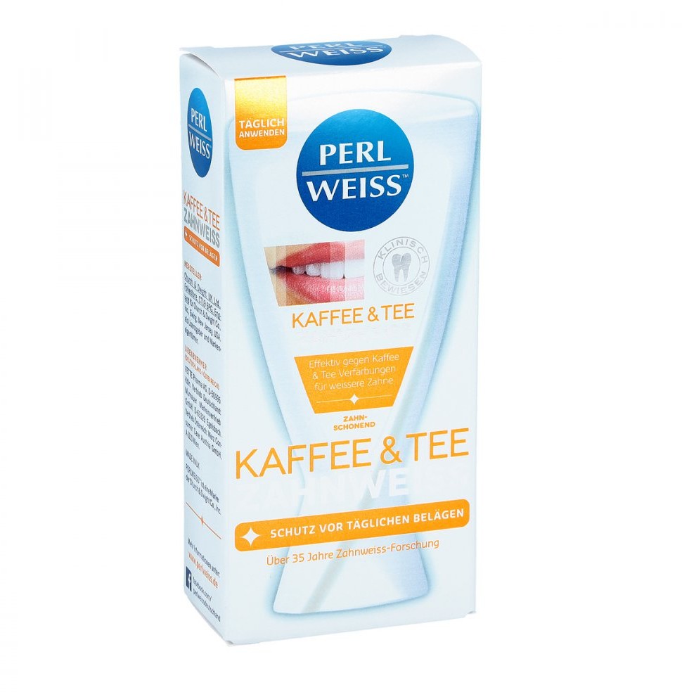 Fette Pharma AG Perlweiss Kaffee & Tee Zahnweiss 50 ml