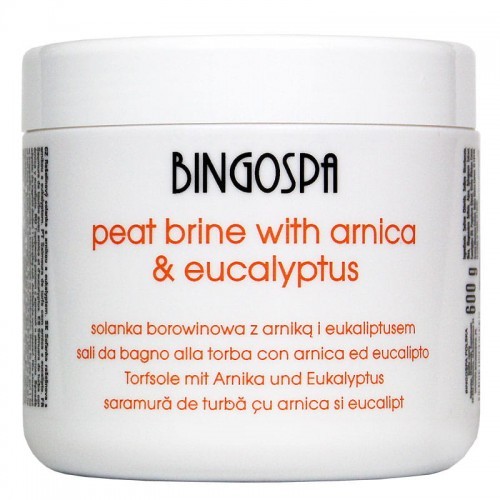 BingoSpa Solanka borowinowa z arniką i eukaliptusem - BingoSpa Brine Mud With Arnica And Eucalyptus Solanka borowinowa z arniką i eukaliptusem - BingoSpa Brine Mud With Arnica And Eucalyptus