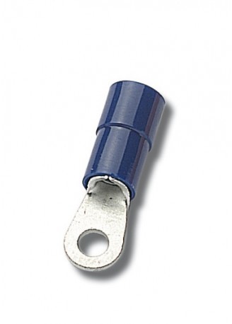 EM GROUP 100 sztuk Końcówki izolowane oczkowe 2,5 mm M8 9376 EM00237