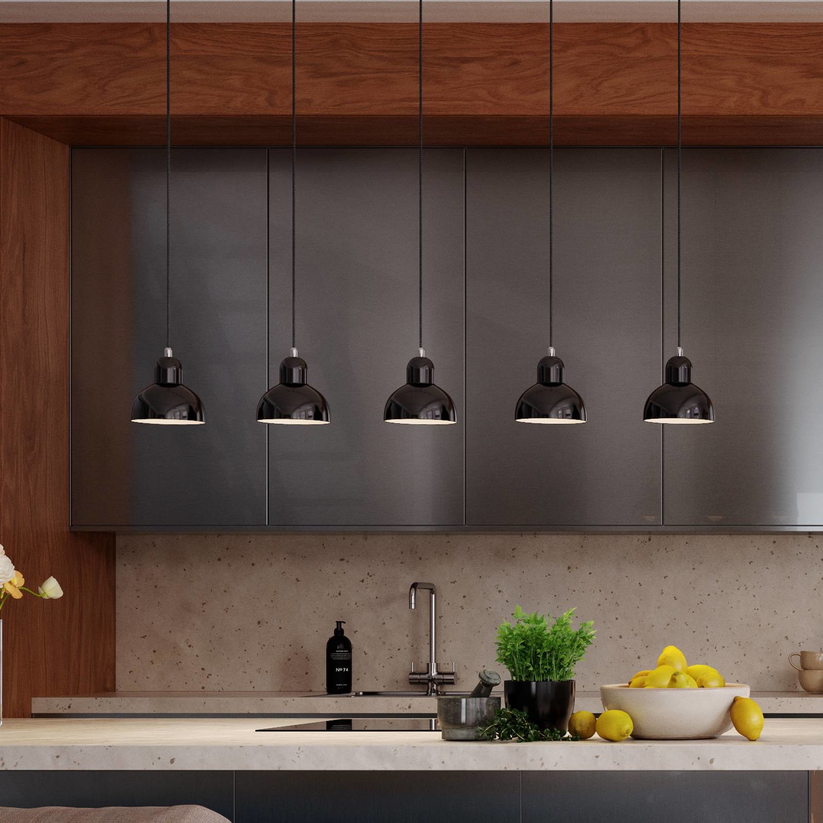 FRITZ HANSEN FRITZ HANSEN Kaiser Idell 6722-P połysk czarny